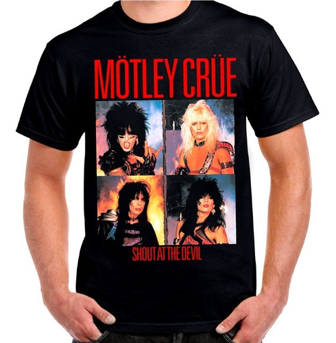 Mötley Crüe Shout At The Devil Polera Dtg