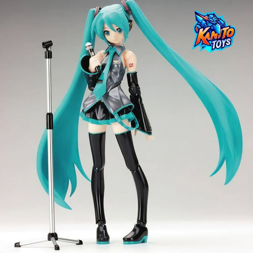 Hatsune Miku ( Figma 014 ) - Vocaloid Series 01 - (Usado)