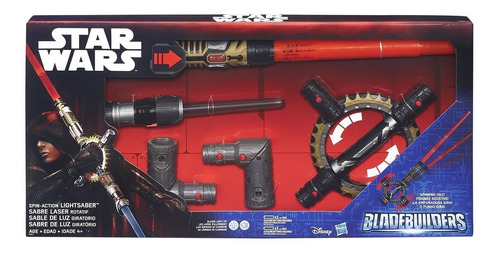 Star Wars Sable Espada Lightsaber Giratorio Con Luz Hasbro