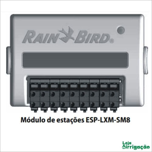 Módulo Expansão 8 Estações Para Controlador Esp-lx M