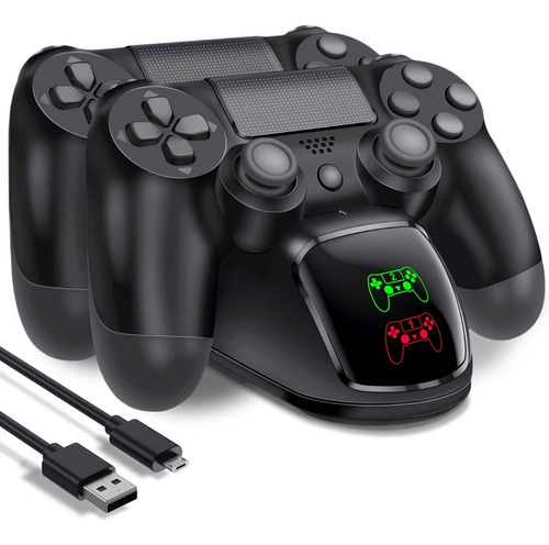 Base De Carga Dual Para Controles Sony Playstation 4 Ps4