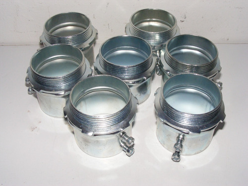 Conector Pared Delgada Galvanizado De 51 Mm-2 Pulg (2 Pzas.) (Usado)