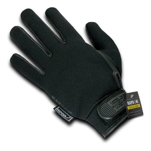 Rapth Tactical Neoprene Waterproof Guantes, Negro, Grande