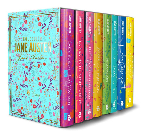 Colección Obras Completas De Jane Austen - 8 Tomos Únicos