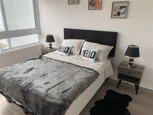 Arriendo Centro De Coquimbo: Depto Amoblado Con Vista Al Mar