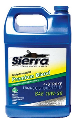 Sierra Aceite Náutico Lubr 4t 10 W 30 Premium Catalyst 3.780