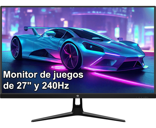 Monitor Gamer Z-Edge UG27PJ Gaming 27" IPS Full HD 240Hz 1ms Negro 110V/220V