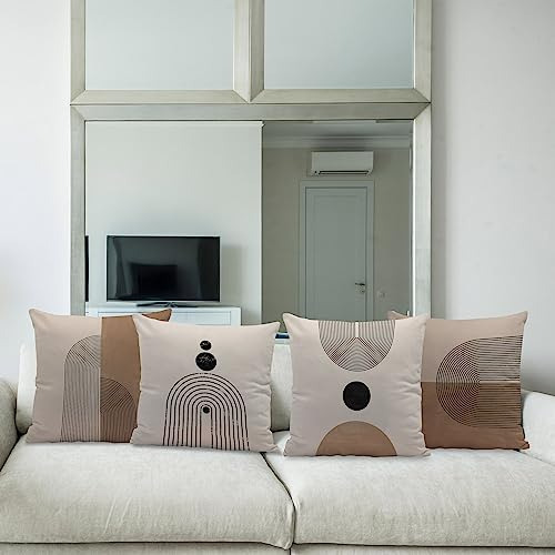 Juego De 4 Fundas De Almohada Reversibles Bohemias