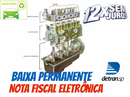 Motor Bloco C/cabeçote Corsa Joy Maxx 1.0 8v Flex V505