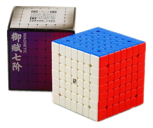 Cubo Mágico 7x7 Magnético Yongjun Yufu V2m Stickerless