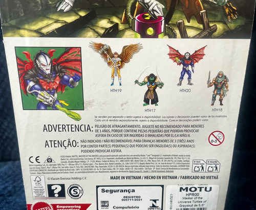 Figura Hordak Motu Turtles Of Grayskull Unpunched Sellado (Usado)