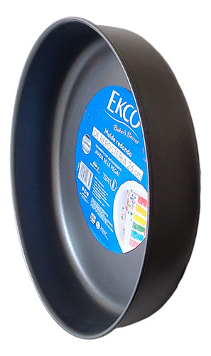 Molde Redondo Ekco P/ Horno Antiadherente 26cm Repostería