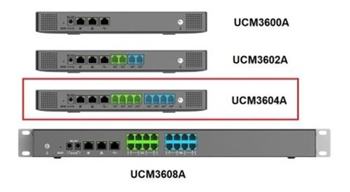 Conmutador Ip-pbx 1000 Usuarios Ucm6304a Grandstream