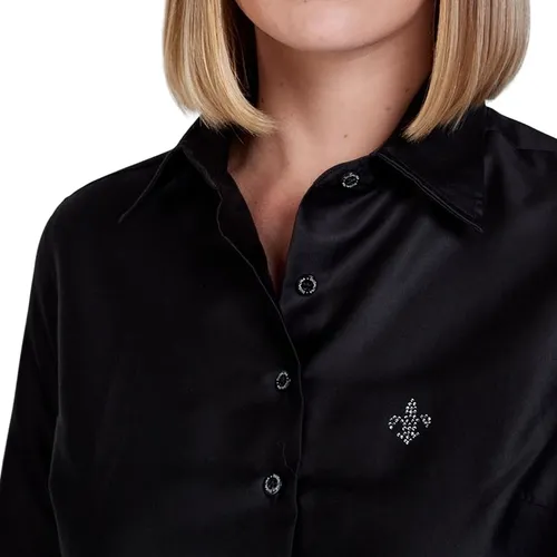 Camisa dudalina cheap preta