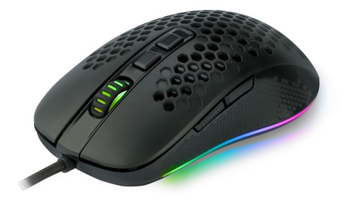 Mouse Gamer Perseo Perses Rgb 4000 Dpi Ajustable Diginet