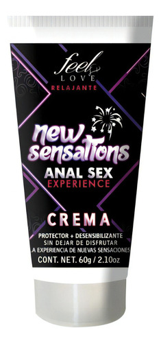 Feel Love crema para sexo anal new sensations 60 g