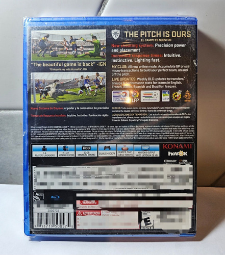 Pro Evolution Soccer 2015 - Pes 2015 Ps4 - Mastermarket