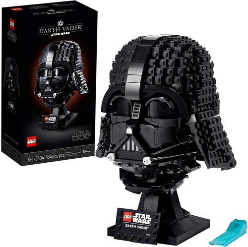 Bloques Lego Star Wars Darth Vader Casco 834 Piezas 