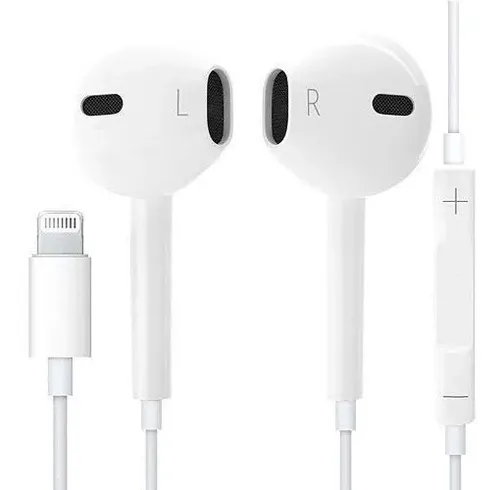 Auriculares Apple Earpods Lightning iPhone 8 7 Plus X Xr Xs