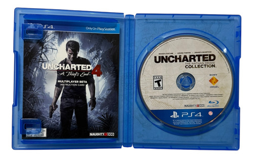 Uncharted Collection Para Playstation 4 Físico (Usado)