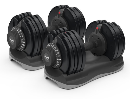 Ativafit Adjustable Dumbbell 71.5 Pound Fitness Dial Dumbbel