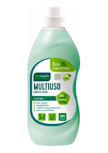 Multiuso Concentrado Eucalipto Biowash 1l - Limpeza Geral