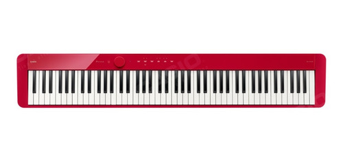 Imagen 1 de 8 de Piano Casio Digital Privia Px-s1100 Rojo