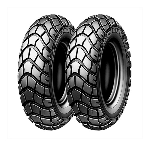 Imagen 2 de 5 de Caucho Para Moto Michelin 120/90-10 57j Reggae