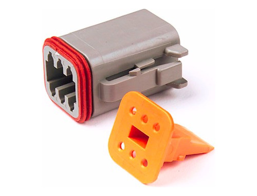 Arnés Deutsch Dt06-6s Enchufe Macho 6vías Grote 84-2477 Pack