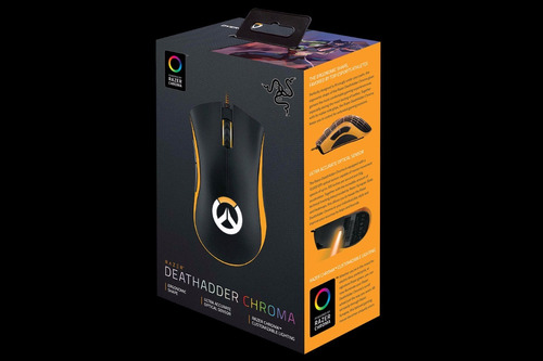 Mouse Razer Deathadder Chroma Overwatch 10000 Dpi Usb Black