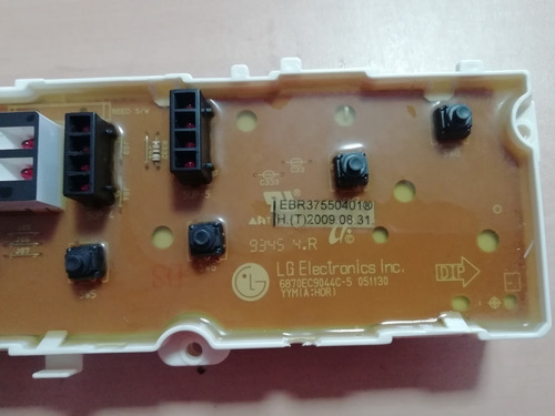 Imagen 3 de 10 de Tarjeta Electrónica LG 6870ec9044c-5 Lavadora Turbo Drum 12k