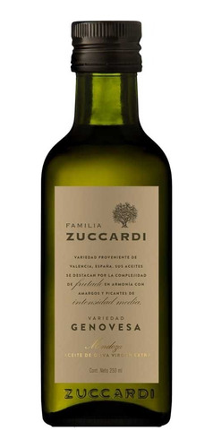 Aceite De Oliva Extra Virgen Zuccardi Genovesa 250ml