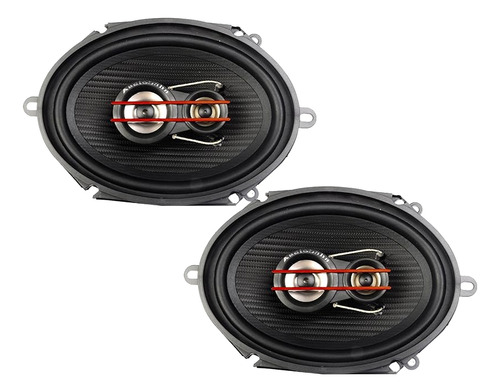 Bocinas 6x8 Audiobahn As68y 5x7 3vías 760w Max 