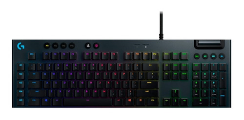 Imagen 1 de 7 de Teclado Mecanico Logitech G815 Rgb Lightsync Ultraslim Pce