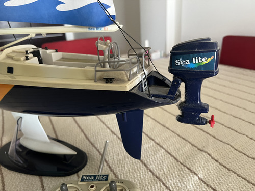 Velero Sea Lite Control Remoto 2 Motores Impecable (Usado)