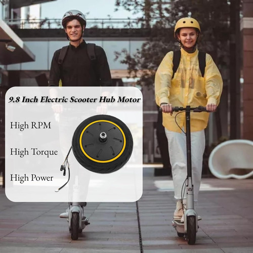 Motor De Cubo De Scooter Eléctrico De 350 W, Kit De Conversi
