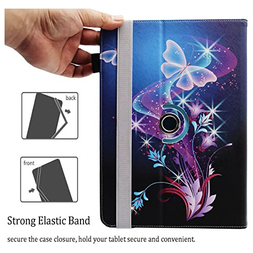 Funda Universal Tablet Android De 10 Y 10.1 Pulgadas, S...