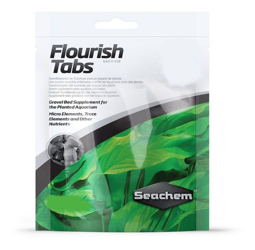 Suplemento P/ Aquário Flourish Tabs 30g (40 Un.) Seachem