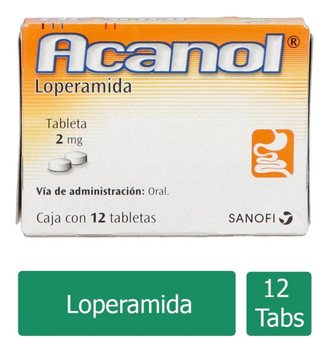 Acanol 2 Mg Caja Con 12 Tabletas