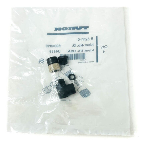 Turck 6904815 Field-wireable Connector B5241-0 Metal Cou Eeh