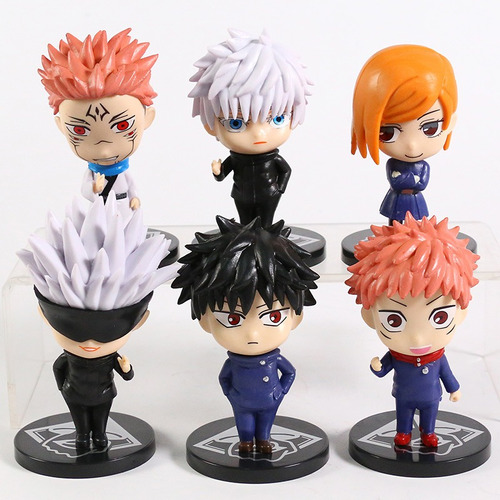 Figura Jujutsu Kaisen Lote 5 Figuras (envios Gratis)