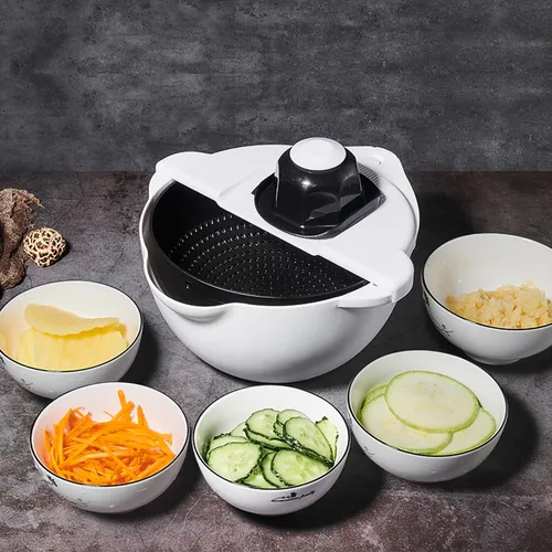Bowl Cortador Rallador De Verduras Multifuncional Simplit