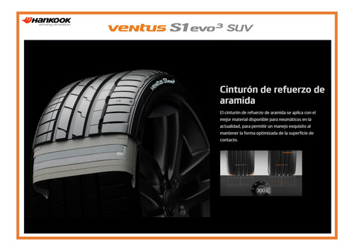 Pack 2 Neumáticos Hankook 255/50r20 109w Ventus S1 Evo3 Suv