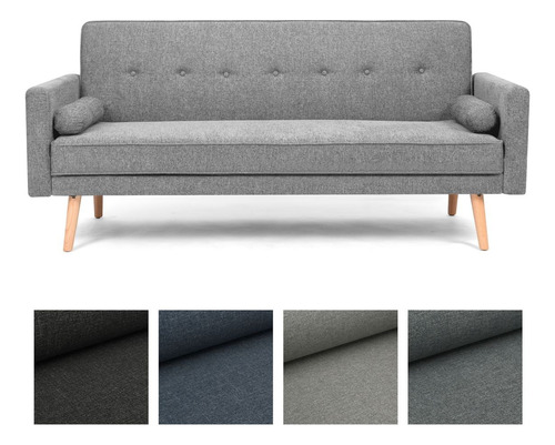 Sofa Cama Nordico Gris