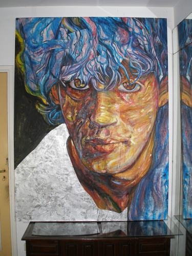 Gustavo Cerati Joven. La Rocca. Arte Microconceptual.