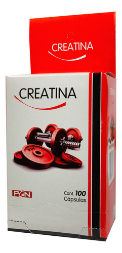 Suplementos Creatinas Con Vitamina C Pgn X 100 Capsulas