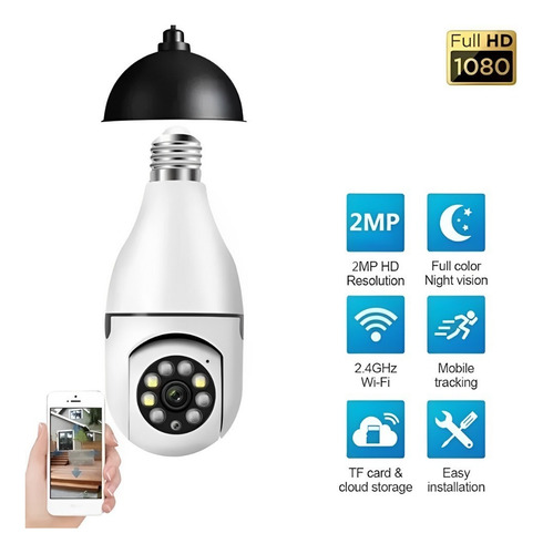 Camera Lampada Camera Com Audio Camera Sem Fio