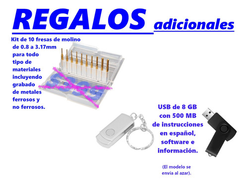 Profe Garcia Kit Cnc Completo 12v 0.4a, Arduino Grbl, Planos (Usado)