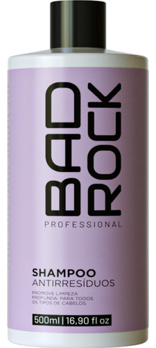 Shampoo Antirresíduos Hanova Bad Rock 500ml