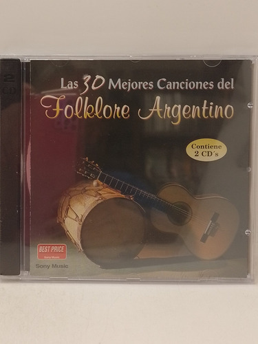 Folklore Argentino Las 30 Mejores Canciones Cd Nuevo  